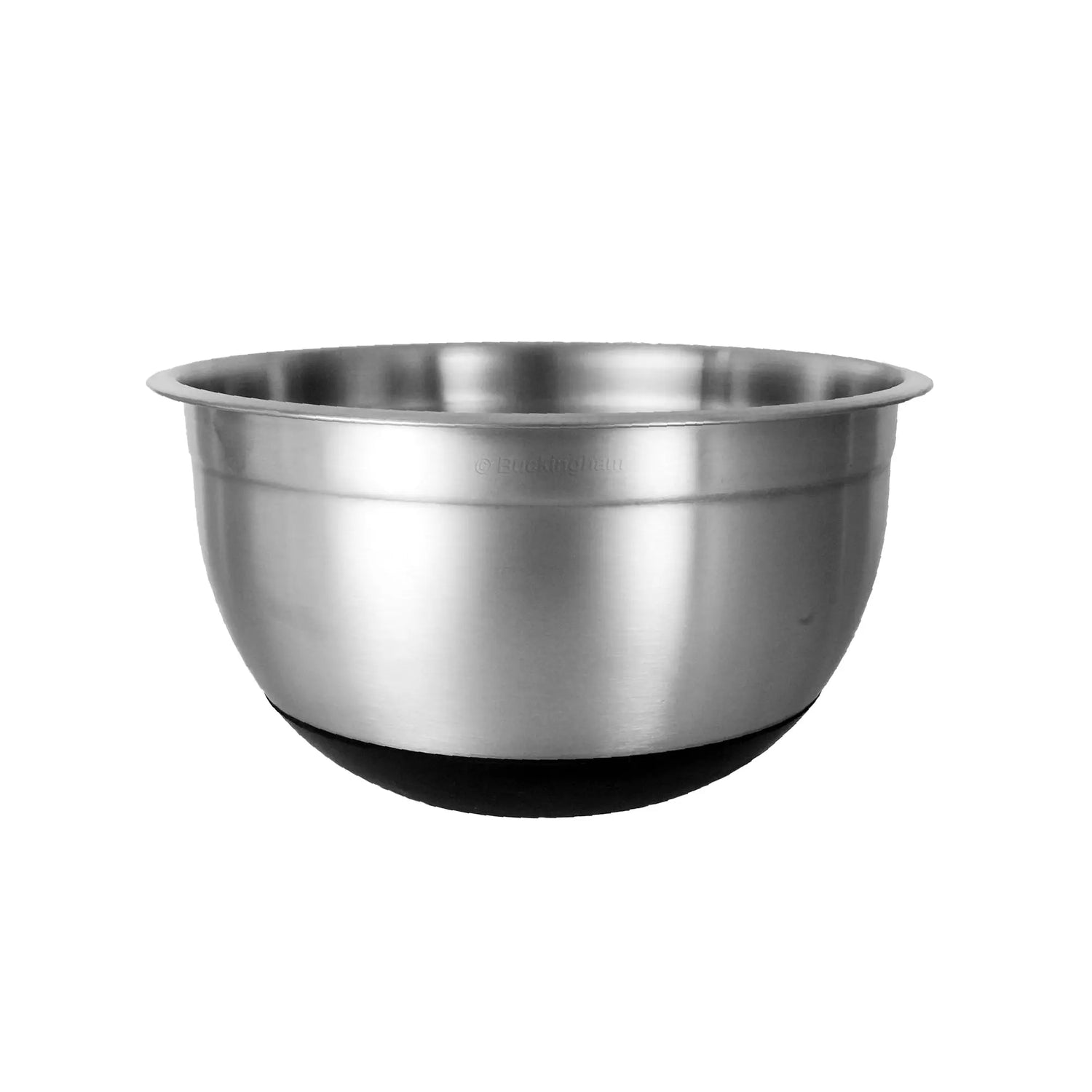Buckingham Best Stainless Steel Mixing Bowls for Baking and Serving Non-Slip Durable and Dishwasher Safe Silicon base Buckingham Buckingham Cookware UK