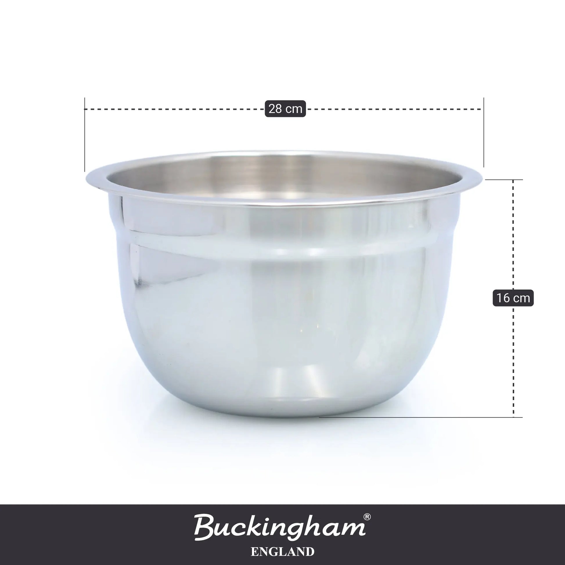 stainless steel salad bowl