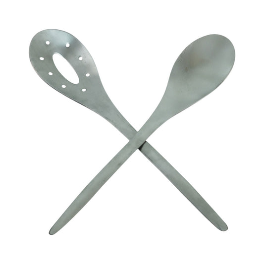 Buckingham Stainless Steel Pack of 2 Salad Serving Spoon