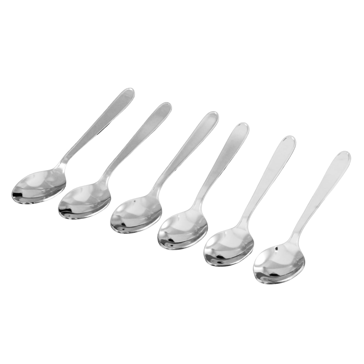 Buckingham Pack of 6 Stainless Steel Teaspoons