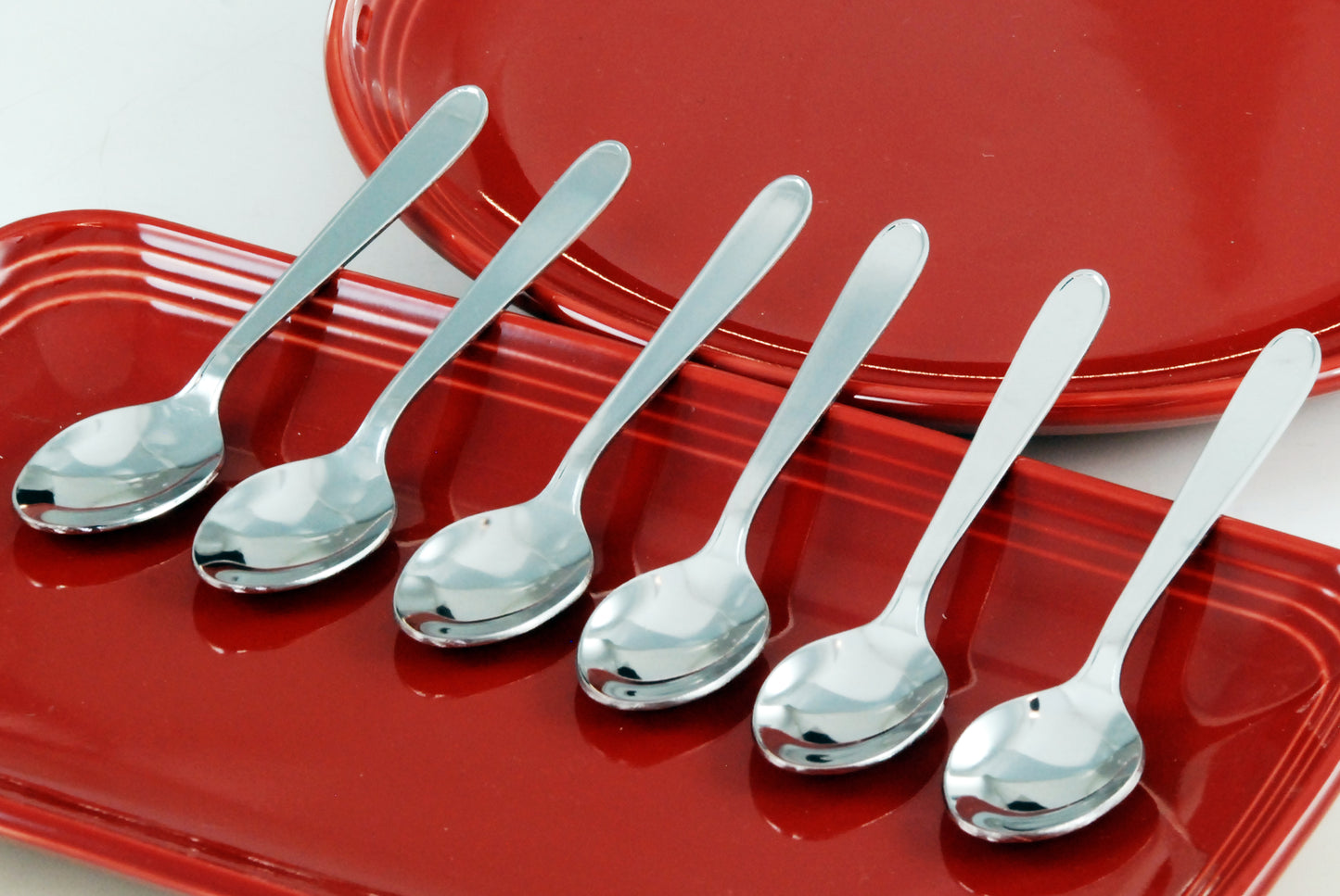 Buckingham Stainless Steel Tea Spoons Teaspoons : Pack of 6