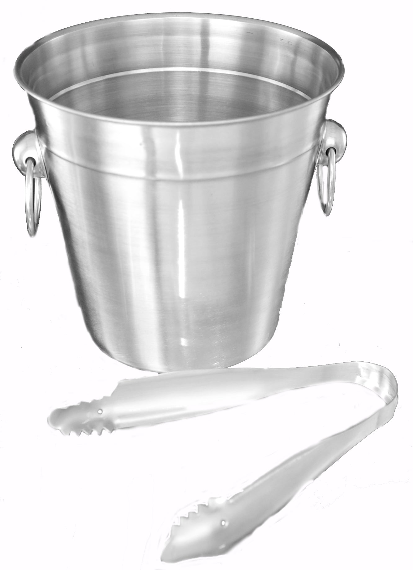 Buckingham Stainless Steel Mini Ice Bucket 14 cm+ Tong