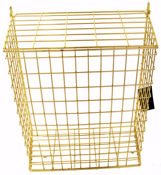 Buckingham Front Door Letter Cage, Guard, Basket, Mail Catcher, Post Box, Letter Box, Pre-Assembled, Brass Plated