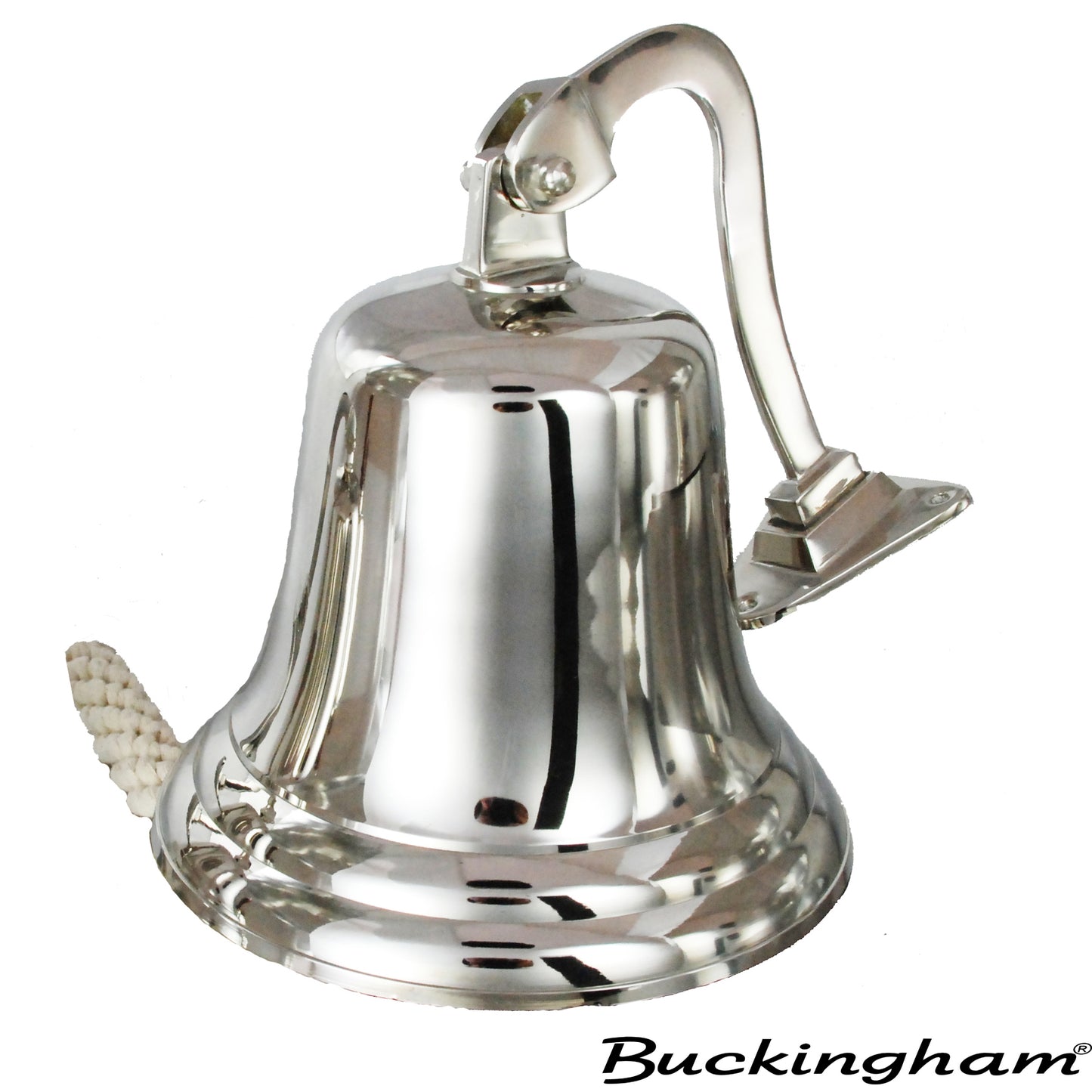 Buckingham Solid Bras Titanic 1912 Ship Bell, Last Orders Bell, Pub Bell, Door Bell, Wall Mountable Bell. 8"/ 20 cm