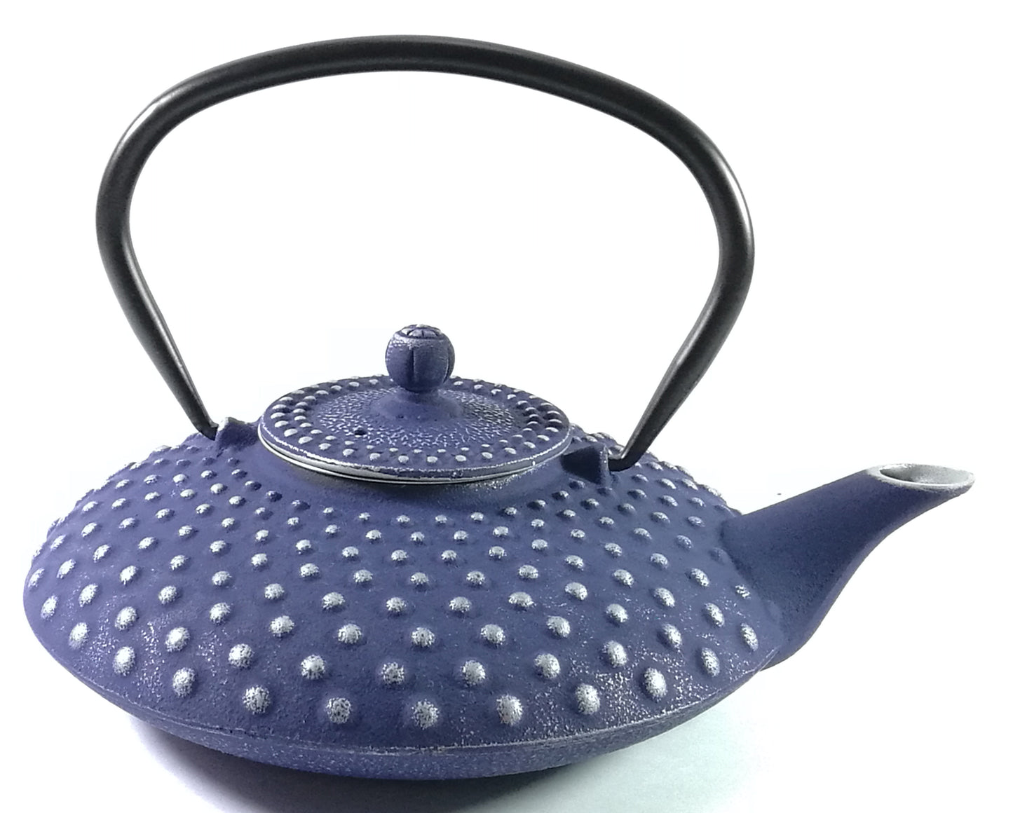 Buckingham Tetsubin Japanese Cast Iron Teapot Kettle Tea Pot Blue Pimple Design, 800 ml